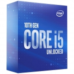 Процессор Intel Core i5-10600K 4,1GHz (4,8GHz) 12Mb 6/12 Comet Lake Intel® UHD 630 125W FCLGA1200 BOX